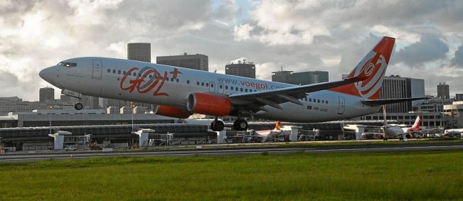 Avião da Gol decola no Santos Dumont: a Anac, que regula o setor aéreo, é alvo de críticas de órgãos de defesa do consumidor - Dado Galdieri / Dado Galdieri/Bloomberg/19-12-2013