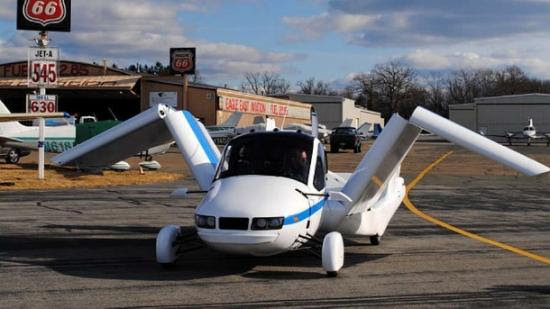 Terrafugia, o carro que vira avião