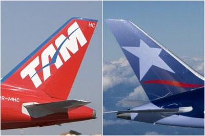 Marcas e nomes da TAM e Lan devem ser únicas a partir de 6 de agosto de 2015
